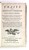 POMME, PIERRE.  Traité des Affections Vaporeuses des Deux Sexes . . . Seconde Édition.  1765